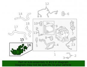Water pump Toyota Camry v40 hybrid