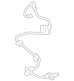 Rear Right ABS Sensor Wire for Toyota RAV4 Prime 21-24 AWD, JP Built