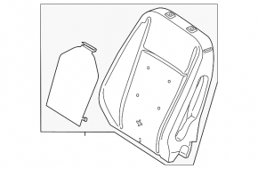 Heated Driver's Seat Ford C-max MK2 13-18 