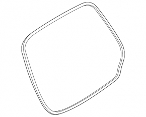 Rubber seal for the tailgate of a Lincoln MKC 15-19