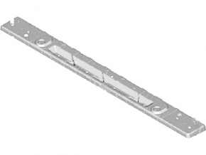 TV lower bar Lincoln MKZ 13-20 rusty
