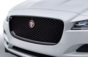 Radiator grill grill Jaguar F-Pace X761 17-20 with emblem, under radar, black gloss
