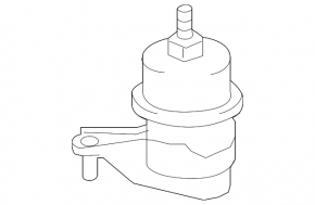 Left engine mount for Toyota Highlander 14-19 2.7
