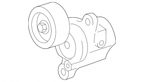Toyota Highlander 20-22 Drive Belt Tensioner Pulley