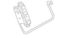 Left display buttons for Nissan Leaf 13-17