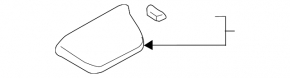 Volvo XC60 18-26 armrest, brown leather