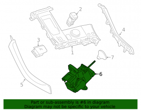 Gearbox shifter Lexus CT200h 11-17