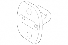 Rear left door lock bracket VW Tiguan 18-
