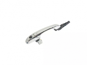 Door handle outer front left Dodge Durango 11- chrome keyless