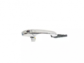 Door handle outer front left Dodge Durango 11- chrome keyless