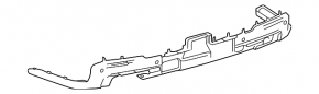 Toyota Sequoia 2020 Capstone, Limited, Platinum rear bumper lip