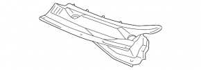 Windscreen wiper grille plastic left Toyota Corolla e12 02-06 5d crack in mount