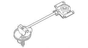 Spare Wheel Mount Nissan Pathfinder 13-20