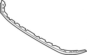 Seal bumper-hood Infiniti Q50 14-