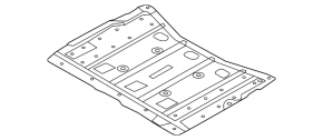 Front battery guard Nissan Leaf 13-17 torn