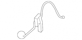 Fuel level sensor right VW Touareg 11-17 3.6