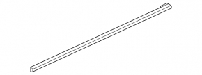Molding door-glass central rear left Chevrolet Impala 14-20