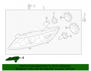 Front bumper bracket metal right Kia Optima 14-15