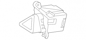 Kia Niro 23-26 hazard warning light button