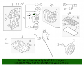Hyundai Accent 18-23 Oil Pressure Sensor