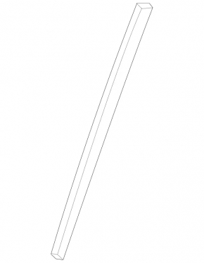 Door trim side rear right Mercedes W167 GLE 350 450 20-23 rear