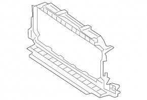 Radiator frame G-class W463 G63 AMG 19-24 4.0
