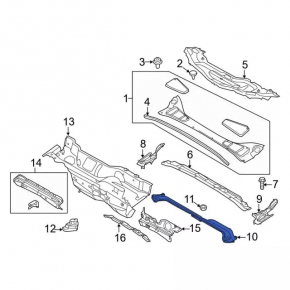 Ford C-max MK2 13-18 Front Strut Strut