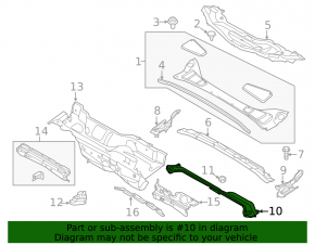 Ford C-max MK2 13-18 Front Strut Strut