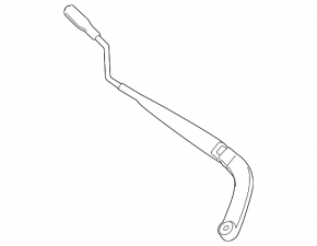 Left windshield wiper arm for Ford Mustang mk6 15-