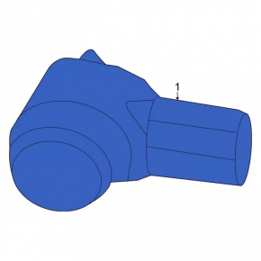 Lincoln Corsair 20-26 Rear Bumper Parking Sensor
