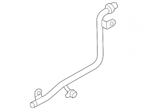Audi A5 F5 21-25 MHEV Metal Cooling System Pipe