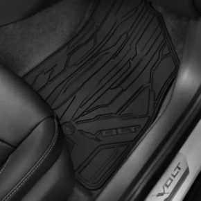 Carpet interior rear right Chevrolet Volt 16- rubber black