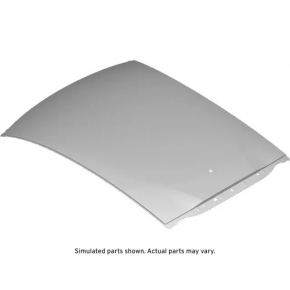 Metal roof for a 1920s Chevrolet Malibu without a sunroof