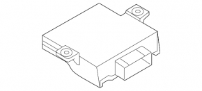 GATEWAY COMPUTER CONTROL MODULE UNIT Audi Q8 19-25