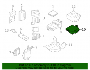 GATEWAY COMPUTER CONTROL MODULE UNIT Audi Q8 19-25