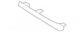 Right grille molding for Toyota RAV4 Prime 2021-2024