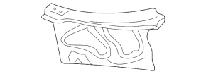 TV bracket, left eyelash, Lexus IS200 IS300 99-05