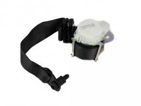 Seat belt rear left Fiat 500L 14-19 black