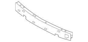 Front Bumper Reinforcement Infiniti QX50 19-