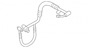 Air conditioning pipe BMW i3 14-17