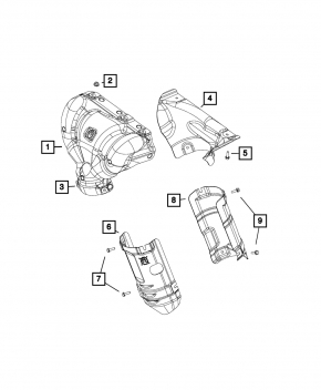 Chrysler 200 15-17 2.4 Manifold Guard