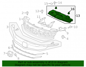 Honda Accord 16-17 TV Trim