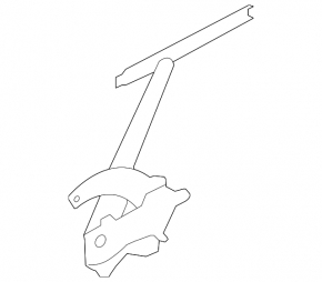 Window lifter with motor rear right Nissan Versa 1.8 10-12