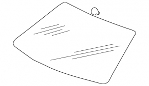 Windshield Audi A4 B8 08-16 for rain sensor