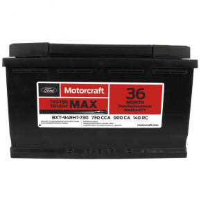 Battery 12v LINCOLN MKX 16- 90Ah 720A Euro +-Reverse EXIDE