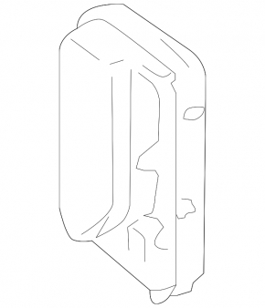 Left side airbag for Ford Mustang mk6 15-17 convertible