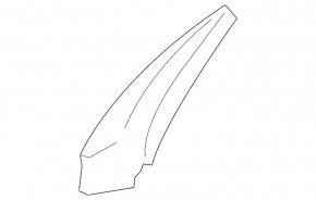Right windshield wiper seal for Mazda CX-5 13-16