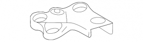 Engine mount bracket left Toyota Prius 20 04-09