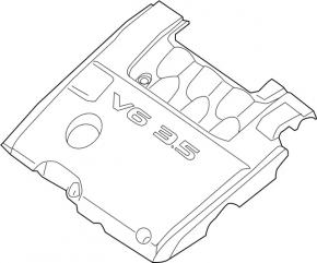 Engine Cover Infiniti JX35 QX60 13-