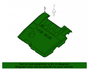 Engine Cover Infiniti JX35 QX60 13-